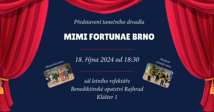 Představení tanečního divadla MIMI FORTUNAE BRNO